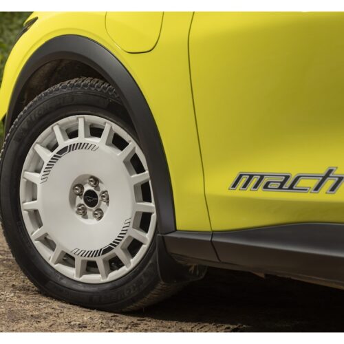 Ford Performance 19 x 8 Inch Gloss White Rally Wheels Kit